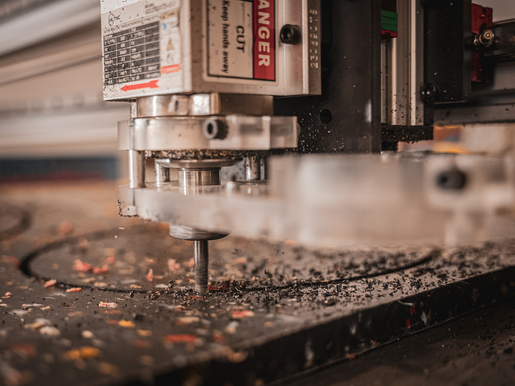 Regeneration Beach Attitude - Use Case - Pro - Workshop - CNC milling Plastic