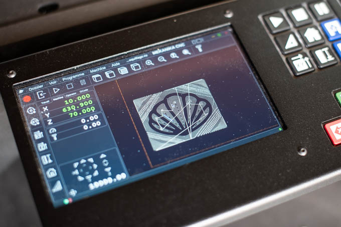PlanetCNC - Interface de logiciel de CNC